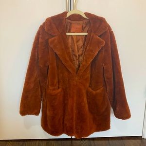 BLANK NYC super cozy Teddy coat jacket Sz S